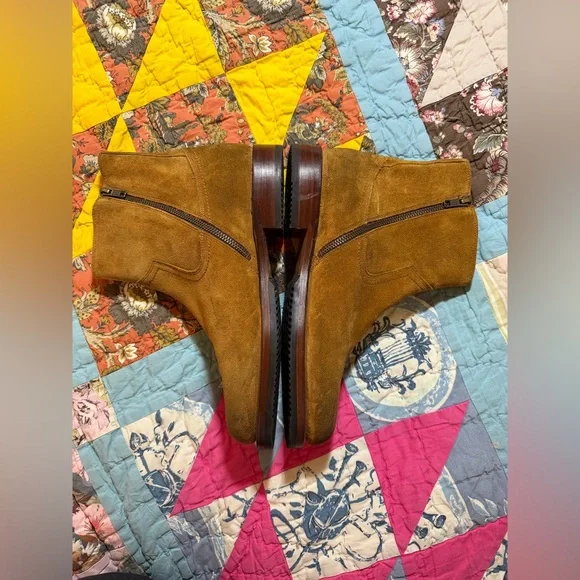 Frye Sawyer Inside Zip Mens Leather Boots:Size 9 - Picture 4 of 16